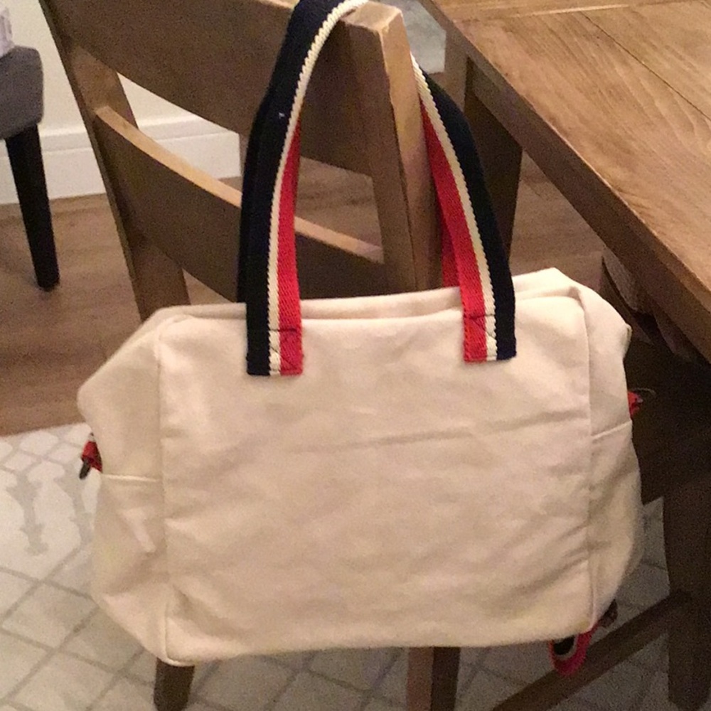 Pickleball CB Station canvas tote - Picture 2 of 14